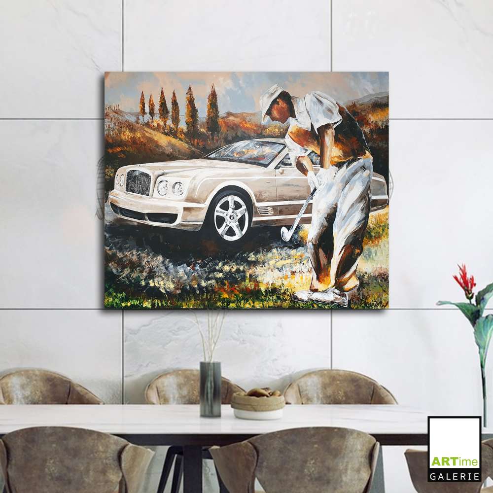 Bentley con vista frontal