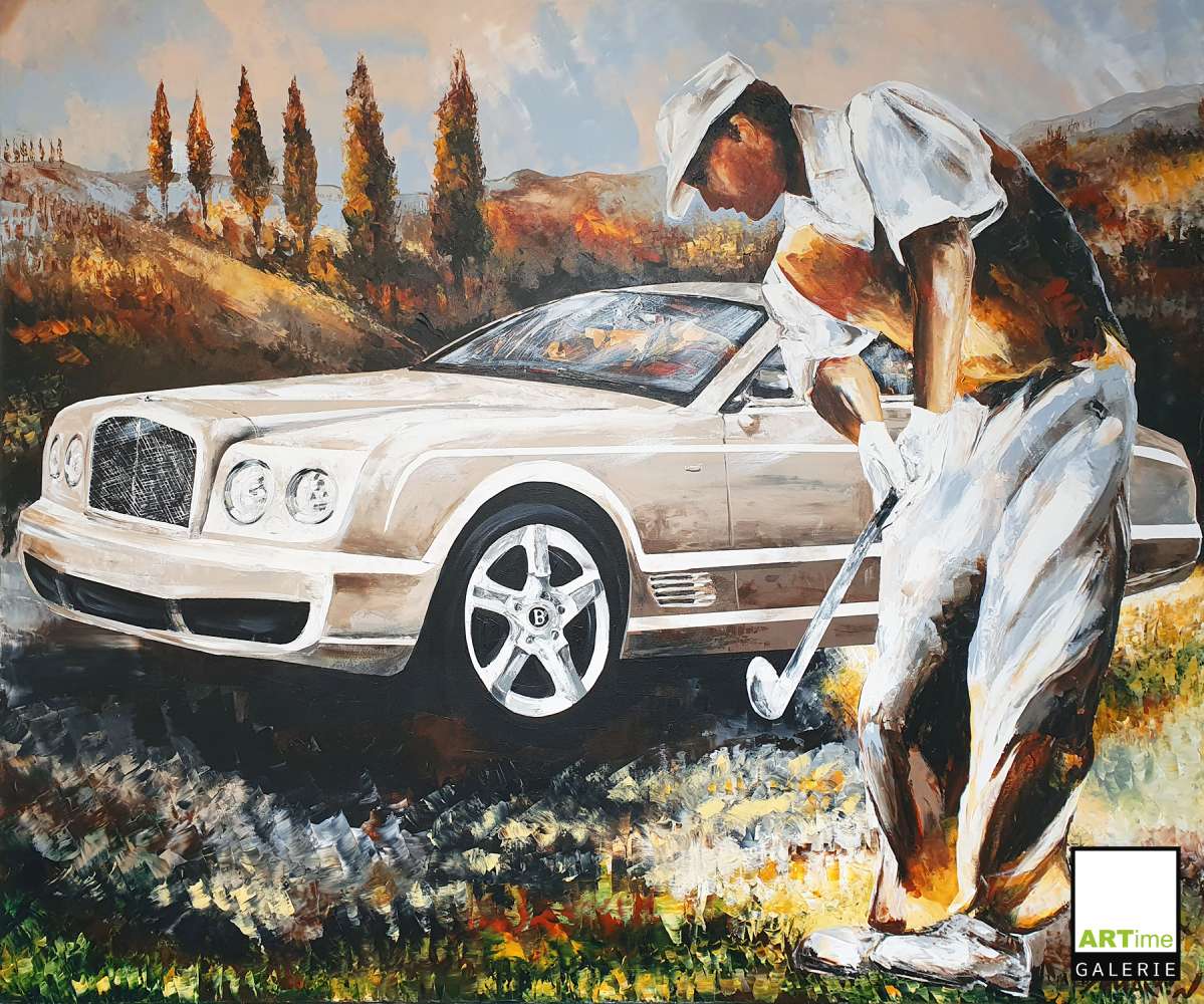 Bentley con vista frontal